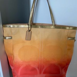 Coach limited edition RARE tote